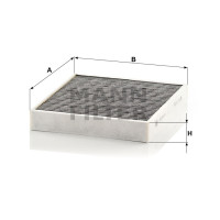 Фильтр салона MANN-FILTER CUK 26010